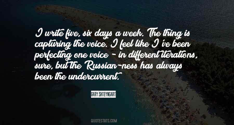 Days In The Week Quotes #956132