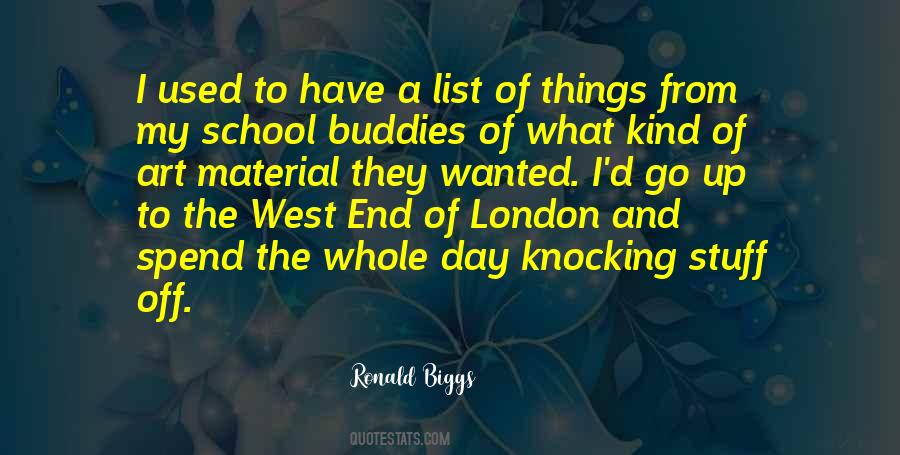 Quotes About The West End #1251756