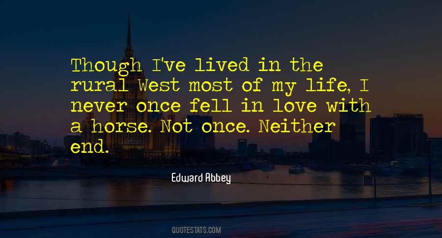 Quotes About The West End #1613908