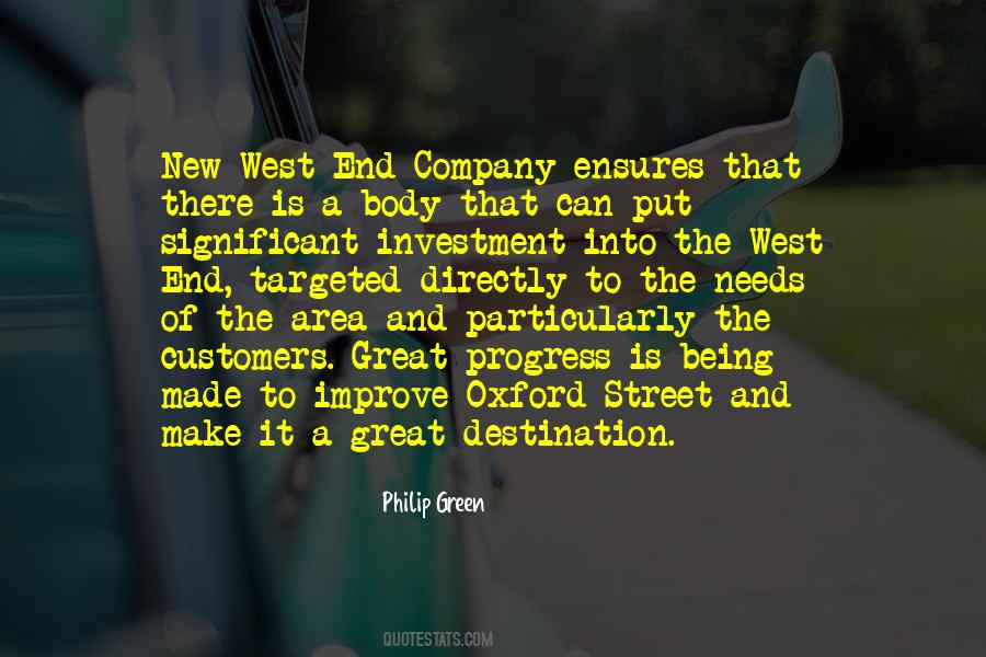 Quotes About The West End #651636
