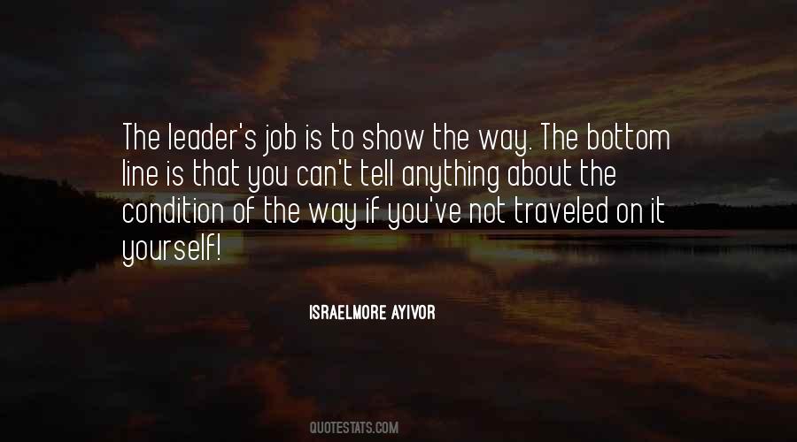 Quotes About Leadership By Example #674149