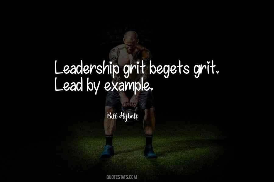 Quotes About Leadership By Example #694027