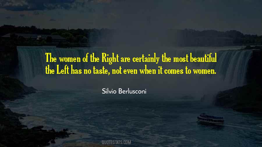 Women The Right Quotes #25494