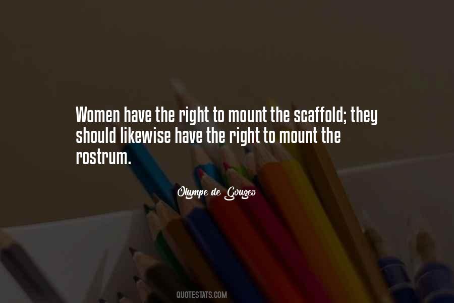 Women The Right Quotes #60959