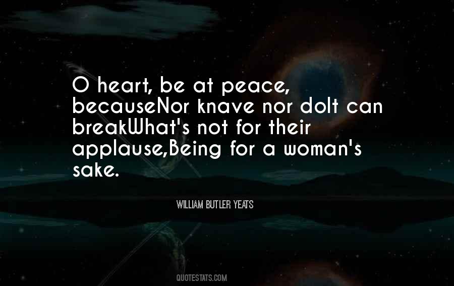 Quotes About A Heart At Peace #1221995