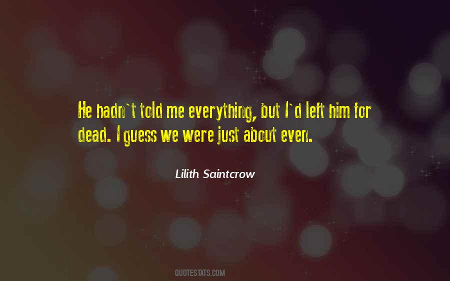 Quotes About Lilith #504818