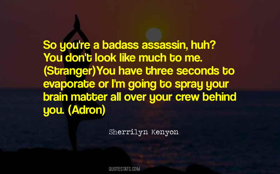 Badass Assassin Quotes #567082