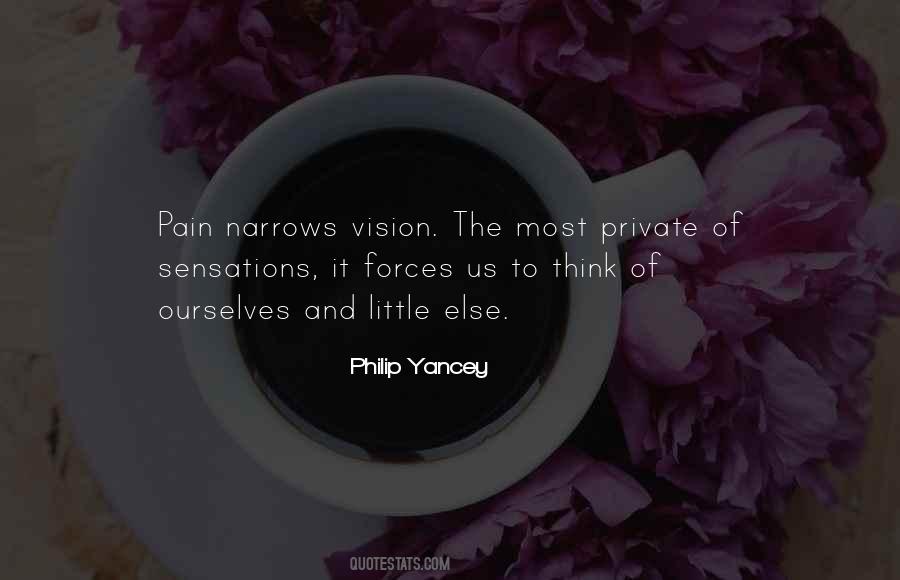 Private Pain Quotes #991956