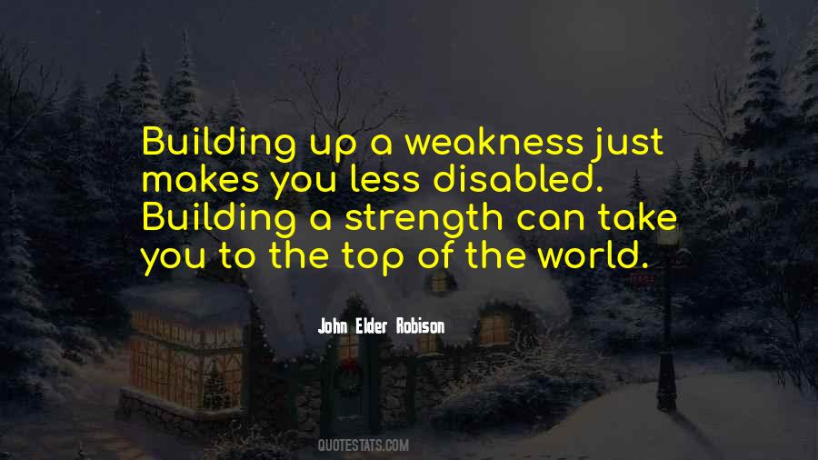 Quotes About Building Strength #1622940