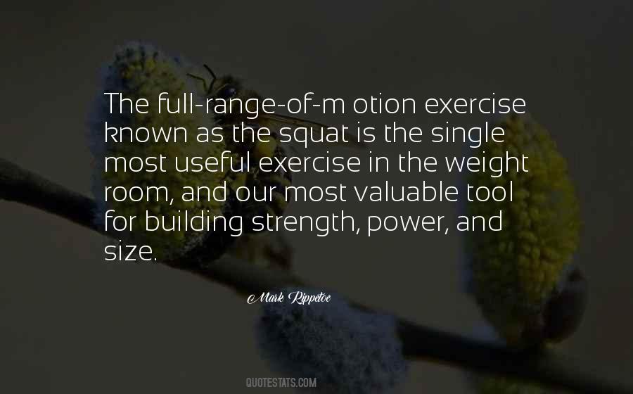 Quotes About Building Strength #877703