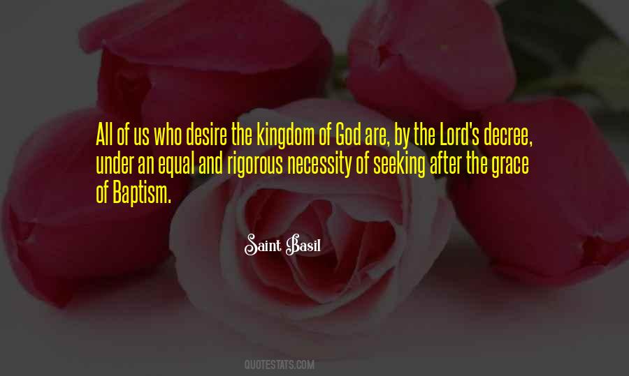 Quotes About Seeking The Kingdom Of God #1036065