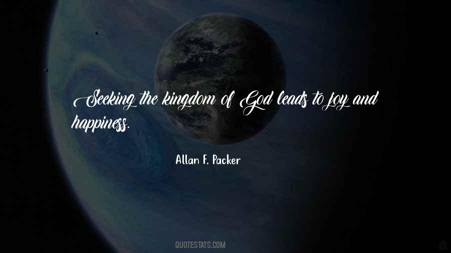 Quotes About Seeking The Kingdom Of God #1633884