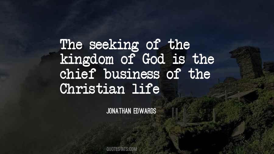 Quotes About Seeking The Kingdom Of God #1868124