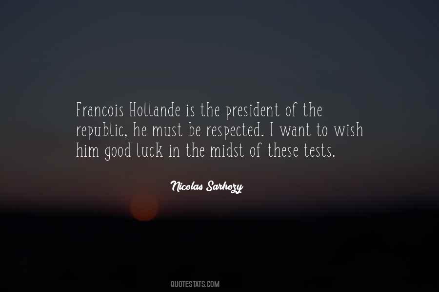 Quotes About Sarkozy #1188987