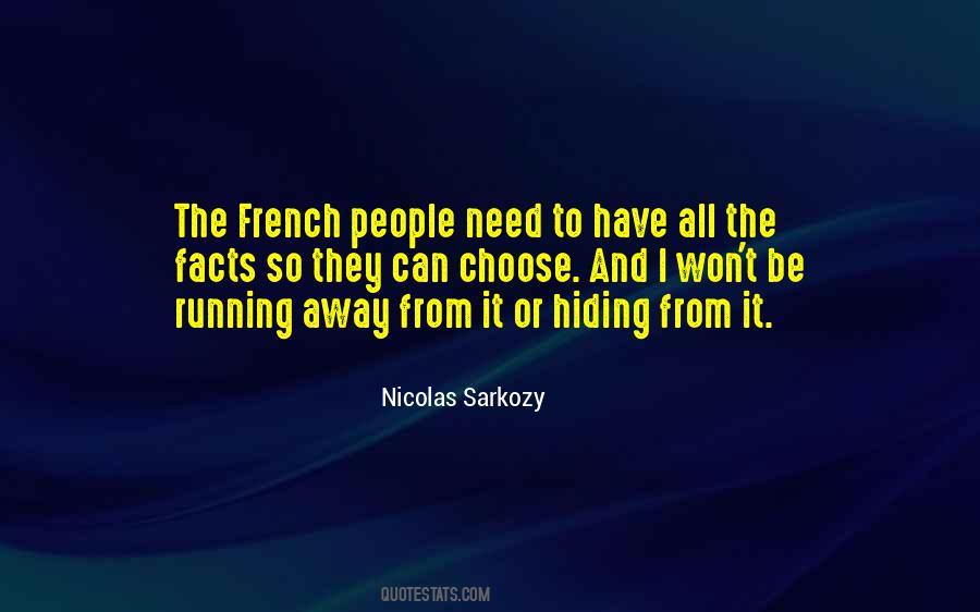 Quotes About Sarkozy #602318