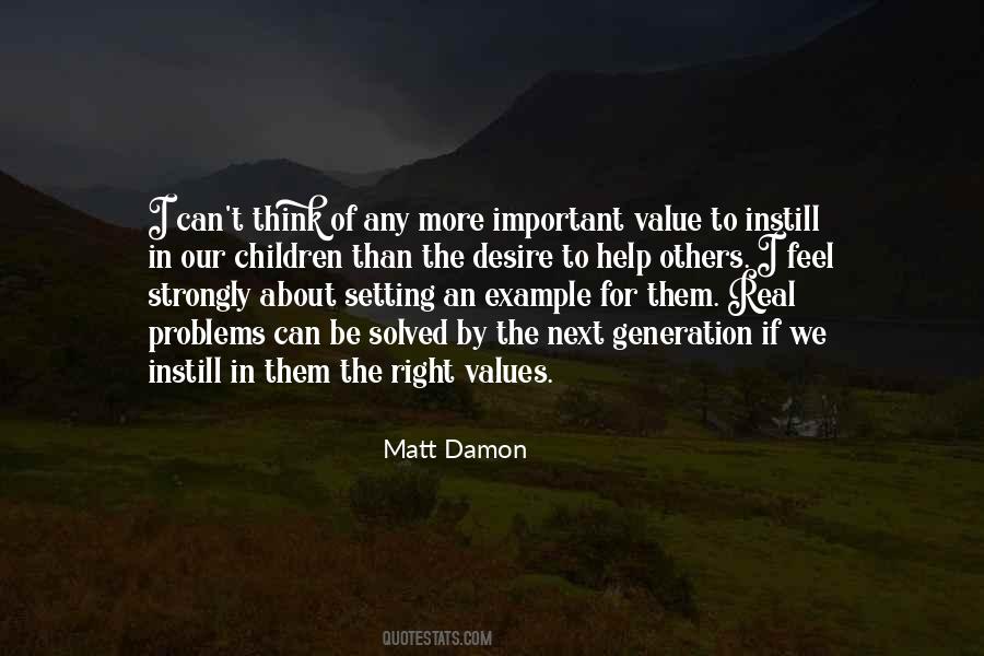 Think Of The Children Quotes #157932