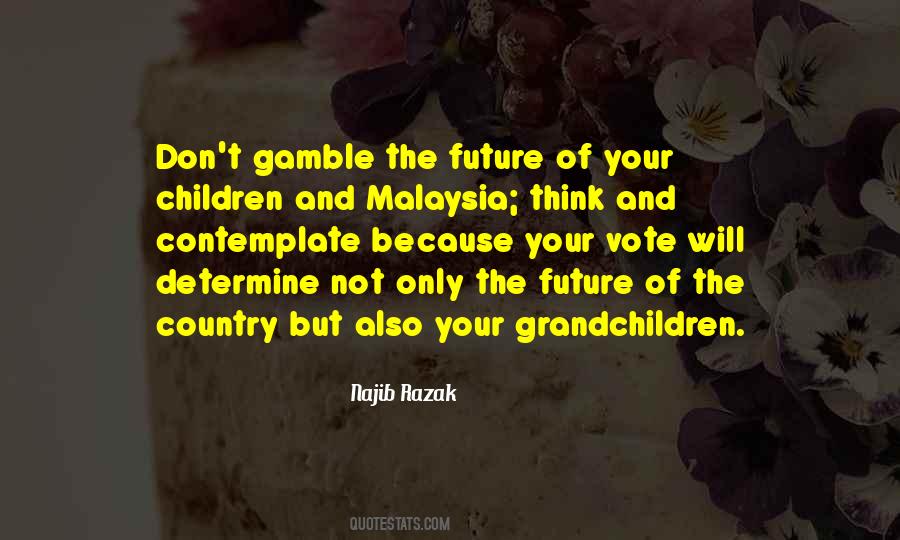 Think Of The Children Quotes #314415