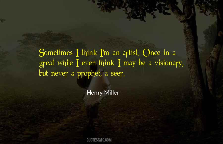 Quotes About Seer #711246