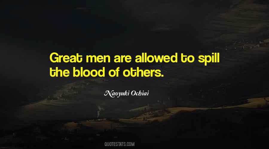 Spill Blood Quotes #879222