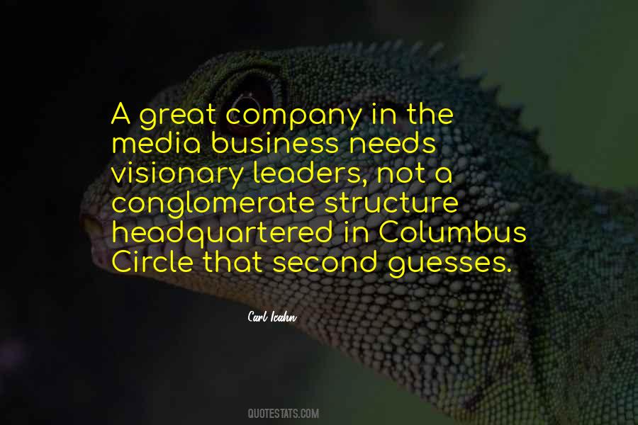 Quotes About Columbus Circle #1164261