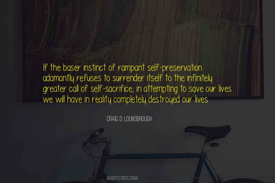 Quotes About Preservation #1005770