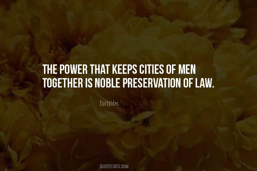 Quotes About Preservation #1267537