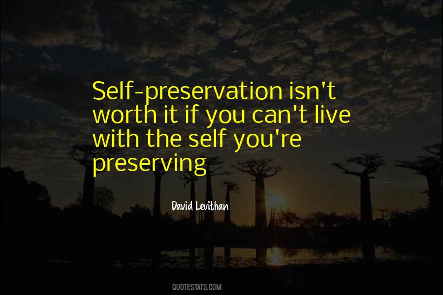 Quotes About Preservation #911960