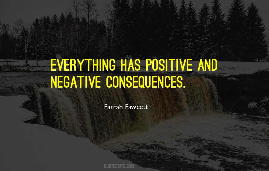 Negative Consequences Quotes #1855311