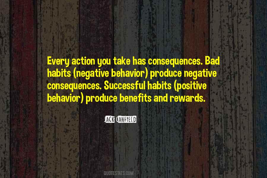Negative Consequences Quotes #287203
