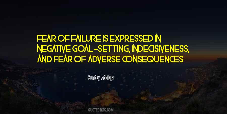 Negative Consequences Quotes #55033