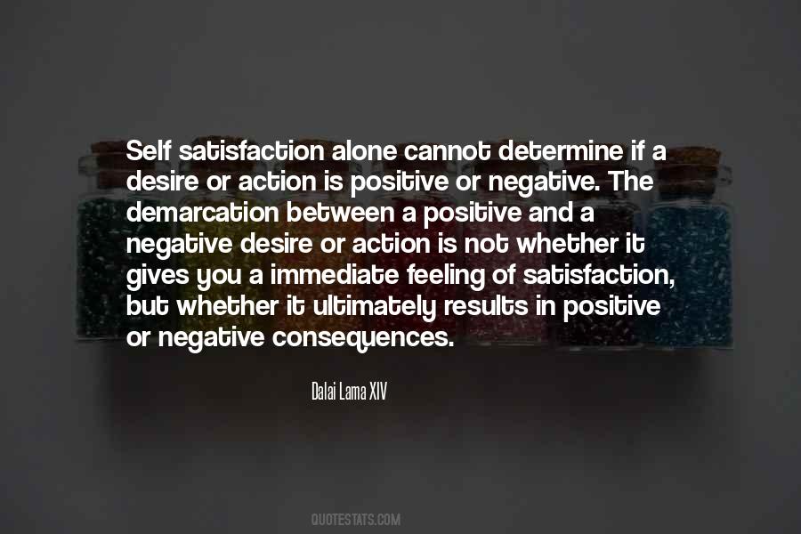 Negative Consequences Quotes #809690