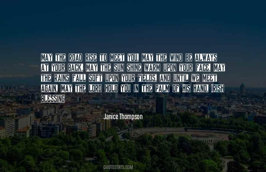 Wind At Your Back Quotes #859500