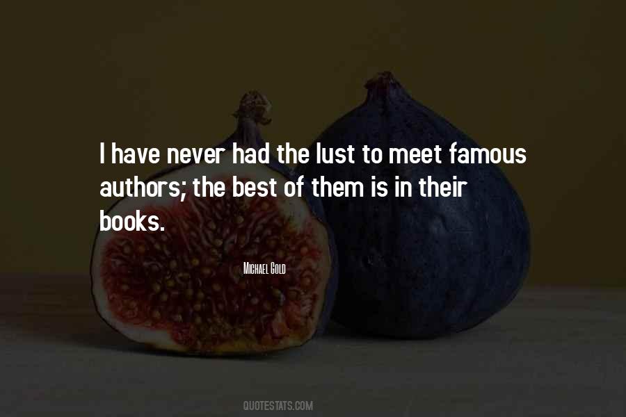 Quotes About Famous Authors #187711