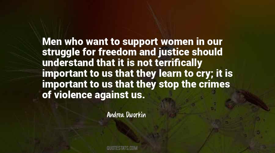 Stop Violence Against Women Quotes #1812360