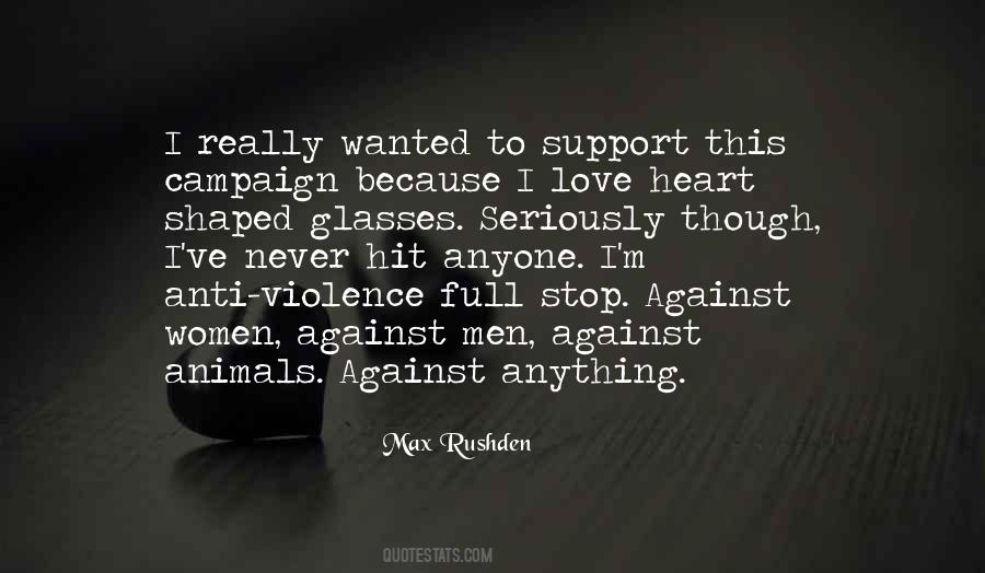 Stop Violence Against Women Quotes #999132