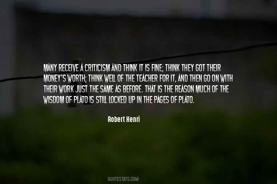 Wisdom Of The Teacher Quotes #1771468