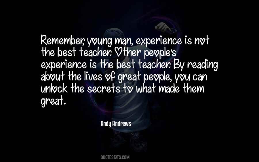 Wisdom Of The Teacher Quotes #1808276