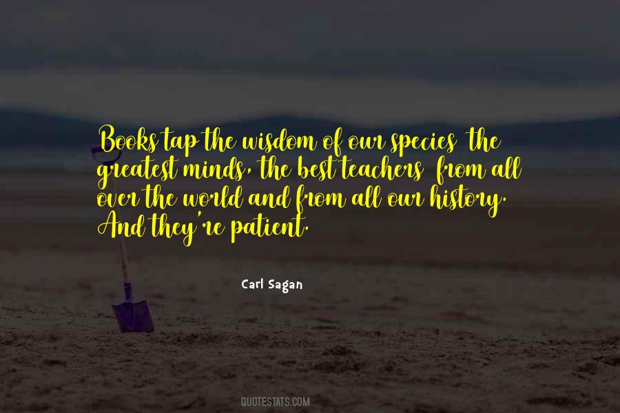 Wisdom Of The Teacher Quotes #473151