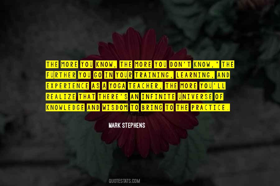 Wisdom Of The Teacher Quotes #594387