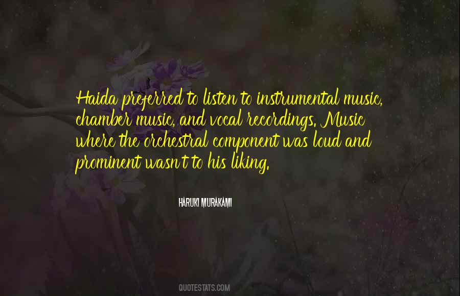 Quotes About Chamber Music #1243374