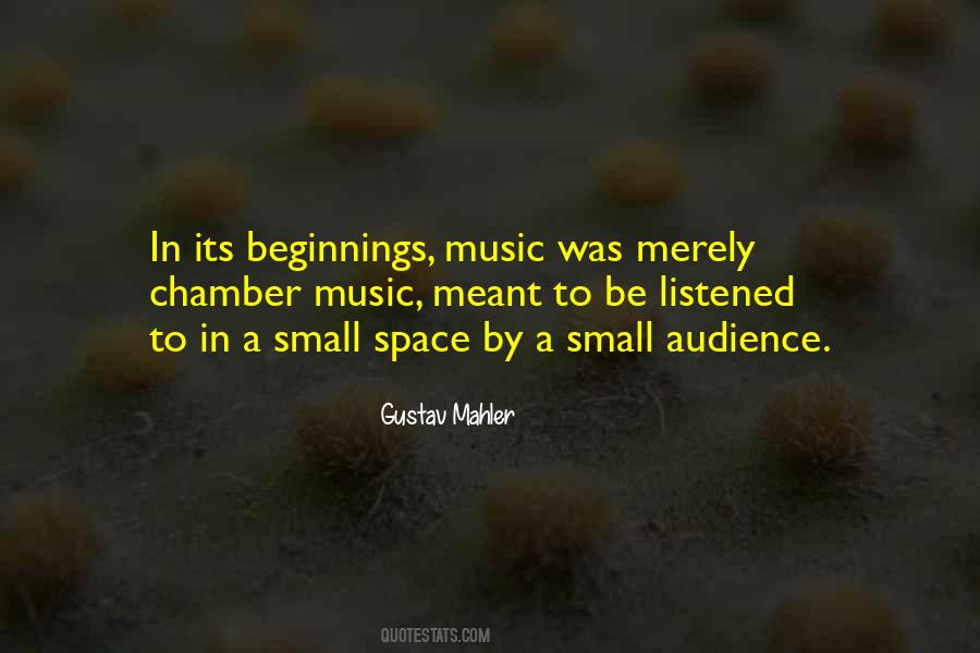 Quotes About Chamber Music #1411562