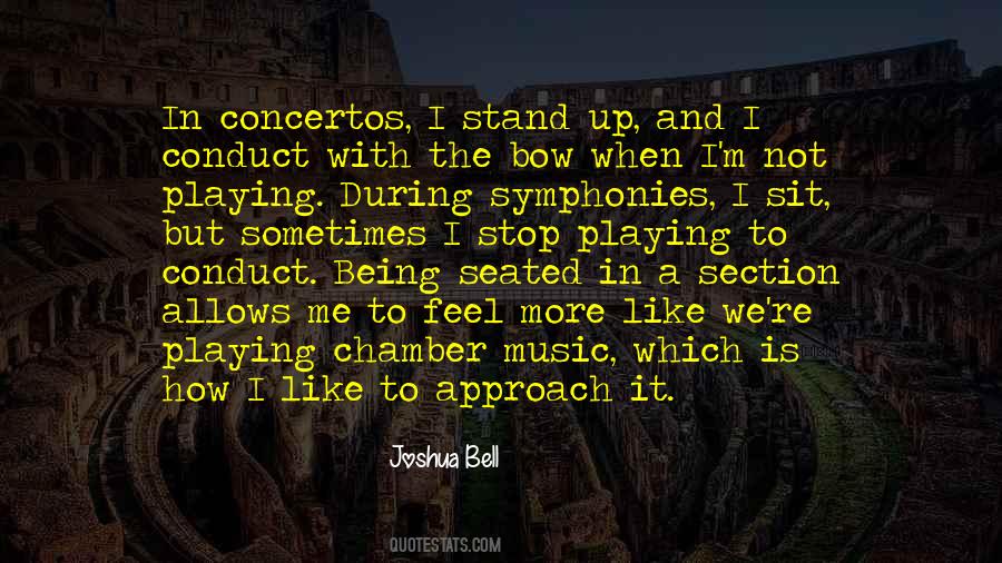 Quotes About Chamber Music #528078