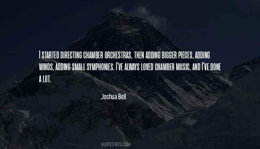 Quotes About Chamber Music #633173