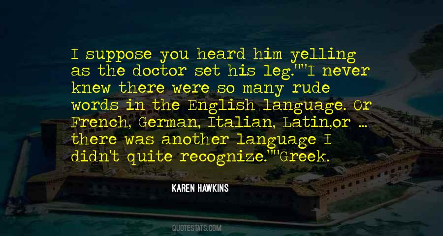 Quotes About Rude Words #1762569