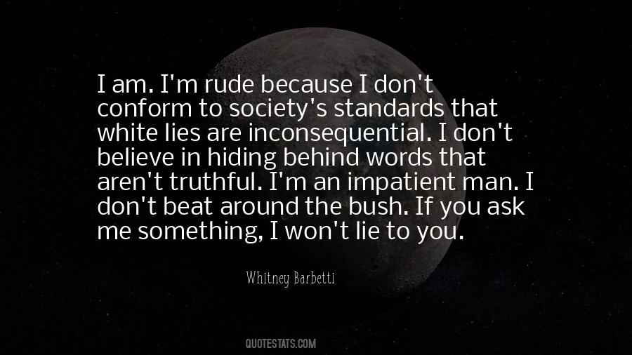 Quotes About Rude Words #529540