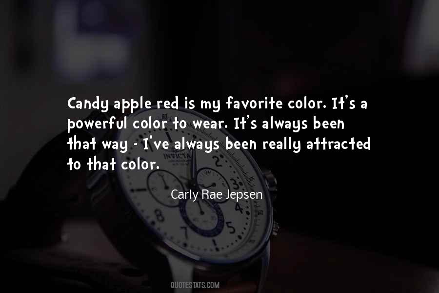 Candy Apple Red Quotes #45840