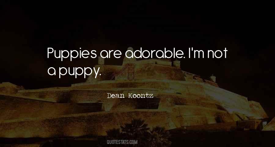 A Puppy Quotes #1054074