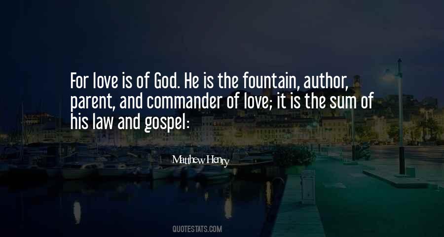 Fountain Of Love Quotes #738295