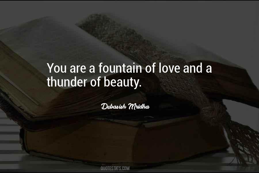 Fountain Of Love Quotes #878559