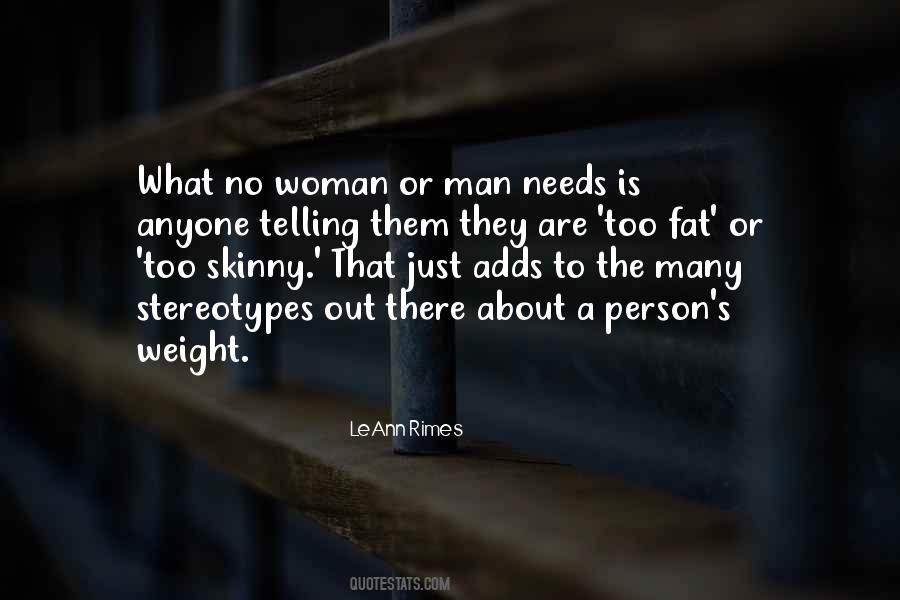 Quotes About Skinny And Fat #1187649